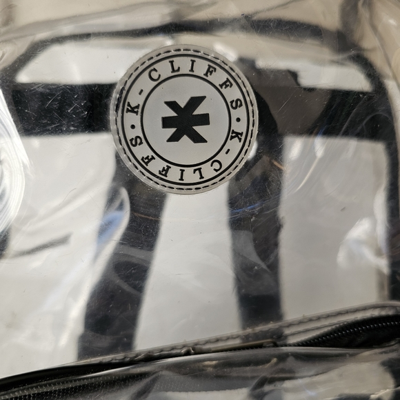 K Cliffs Clear Large  School Work Backpack - Picture 9 of 10